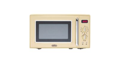 Belling FMR2080S 20 Litre 800w Solo Retro Microwave Oven in Cream 444444310 Belling FMR2080S 20 Litre 800w Solo Retro Microwave Oven in Cream 444444310